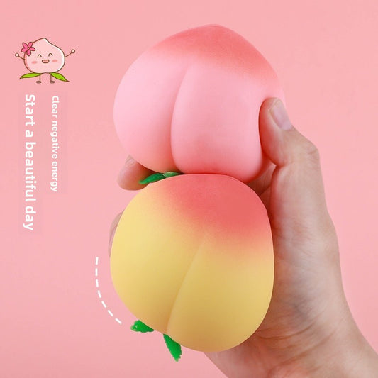 Squishy Peach Stress Relief Toy