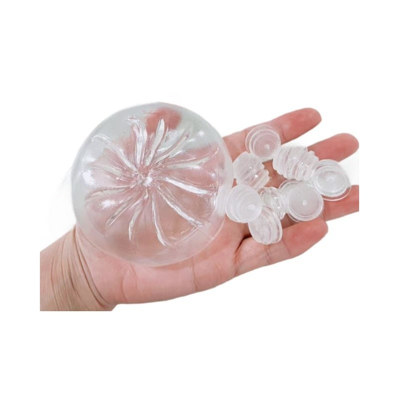DIY Crystal Squeeze Ball Stress Relief Toy