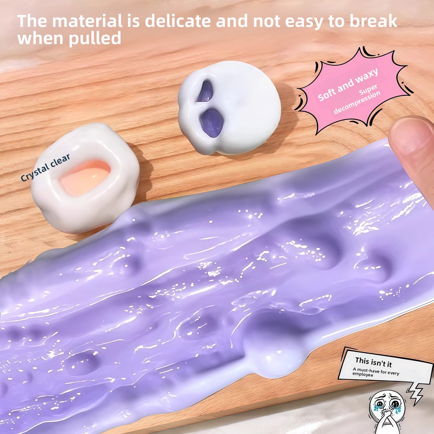 Shaped Mochi Squishy Stress Relief Ball