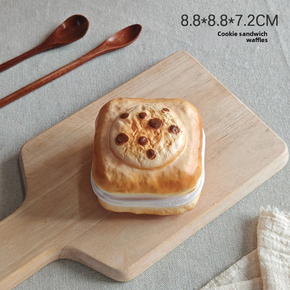 Slow Rebound Bread Squishy Stress Relief Toy