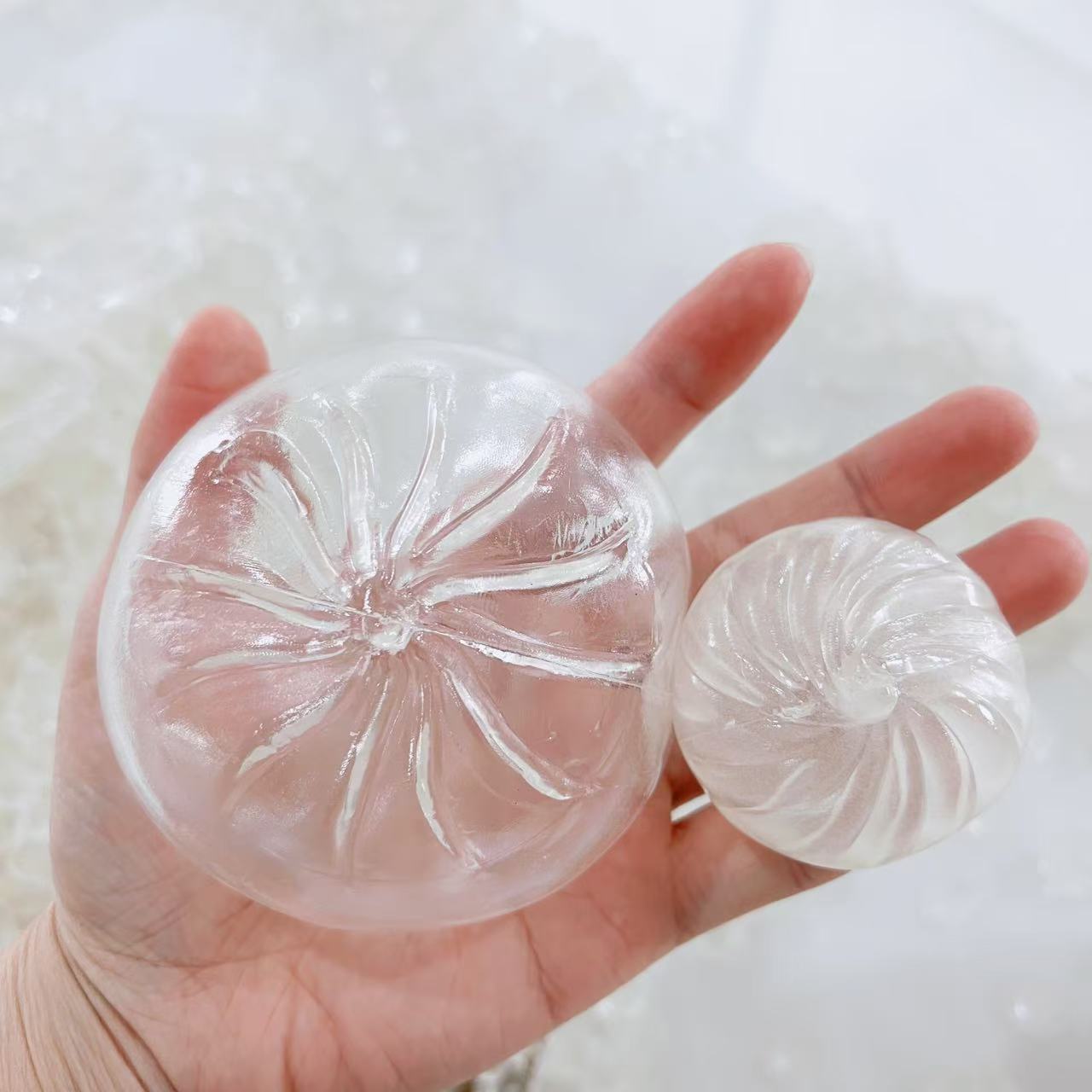 DIY Crystal Squeeze Ball Stress Relief Toy